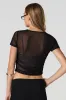 T-shirt court ruché en filet sold by Urban Planet