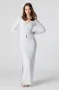 Ribbed Button-Up Long Sleeve Top sold by Urban Planet