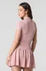 Minijupe-short fluide en tricot côtelé sold by Urban Planet