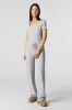 Textured Ribbed Scoop Neck Top sold by Urban Planet