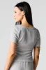 Textured Ribbed Scoop Neck Top sold by Urban Planet