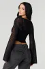 Crochet Ultra-Cropped Sweater sold by Urban Planet