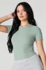 Ribbed Short Sleeve Bodysuit sold by Urban Planet