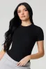 Ribbed Short Sleeve Bodysuit sold by Urban Planet