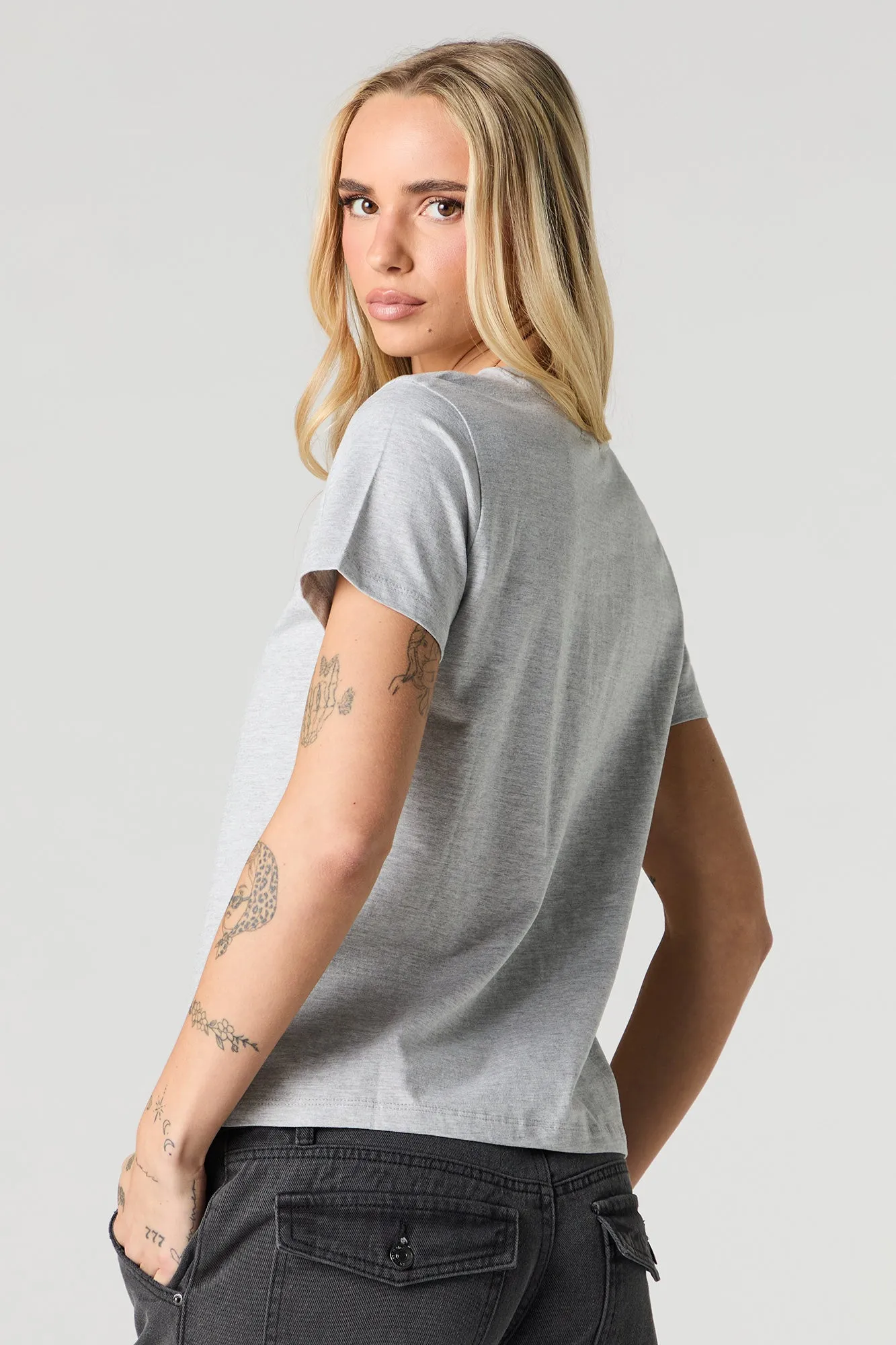 T-shirt à imprimé Cherry Martini sold by Urban Planet product image thumbnail 2