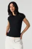 T-shirt côtelé ras du cou sold by Urban Planet