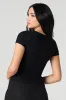 Seamless Ribbed Square Neck Top sold by Urban Planet
