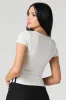 Seamless Ribbed Square Neck Top sold by Urban Planet