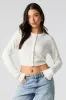 Cropped Knit Cardigan sold by Urban Planet