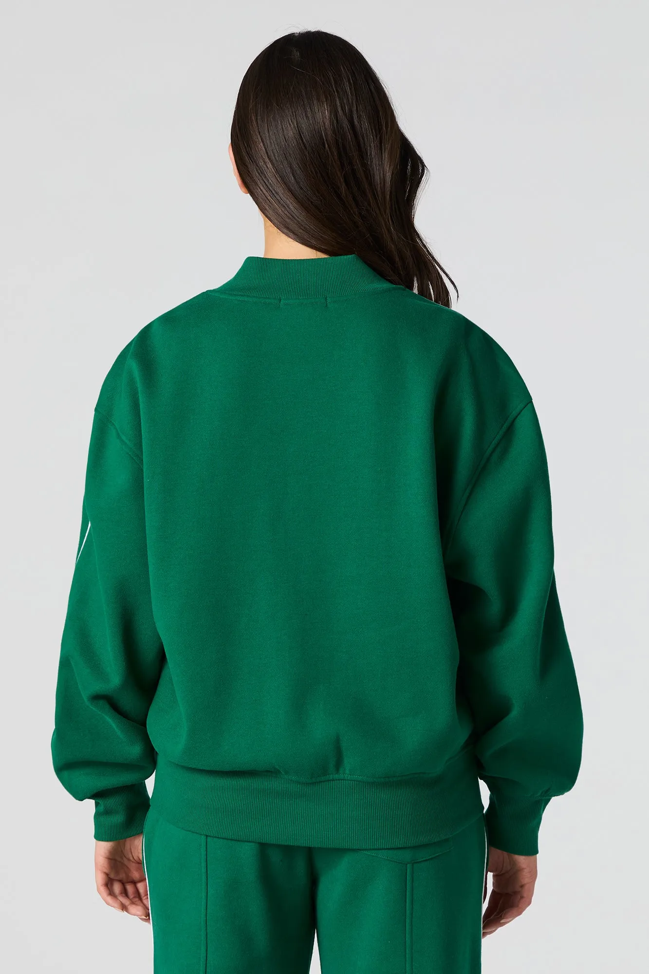 Active LA Embroidered Fleece Jacket sold by Urban Planet product image thumbnail 2