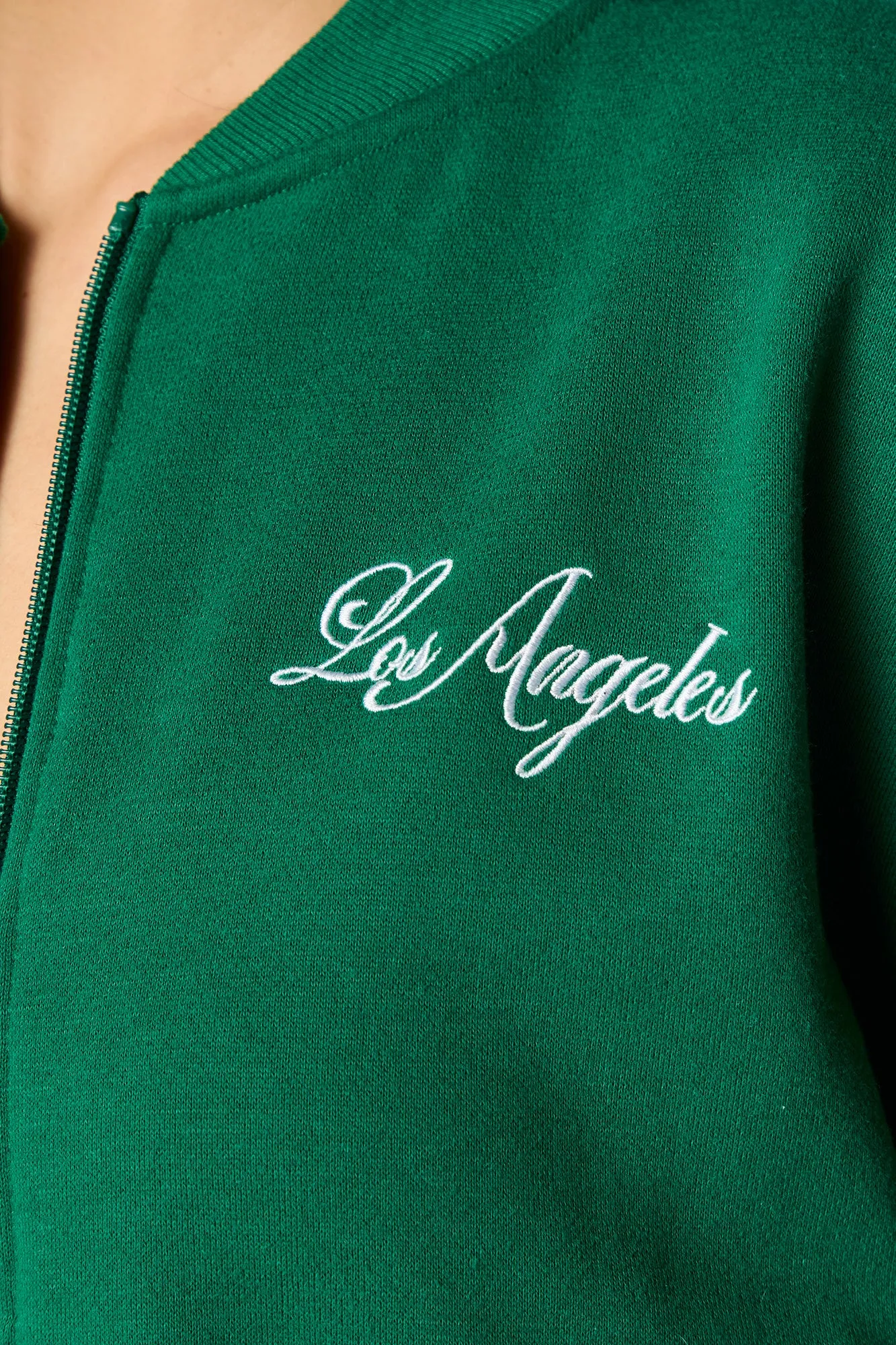 Active LA Embroidered Fleece Jacket sold by Urban Planet product image thumbnail 4