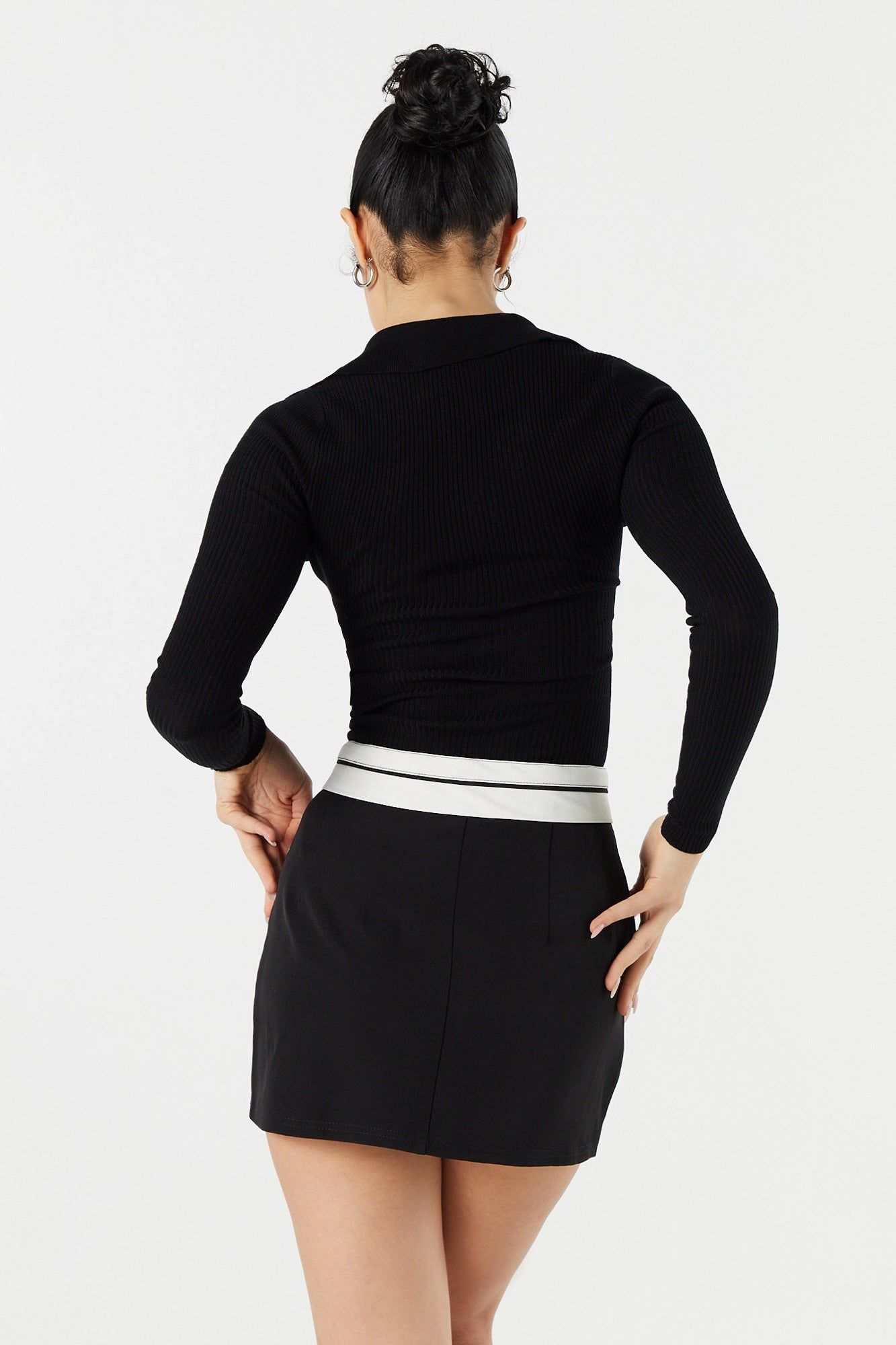 Chandail en tricot avec col sold by Urban Planet product image thumbnail 5