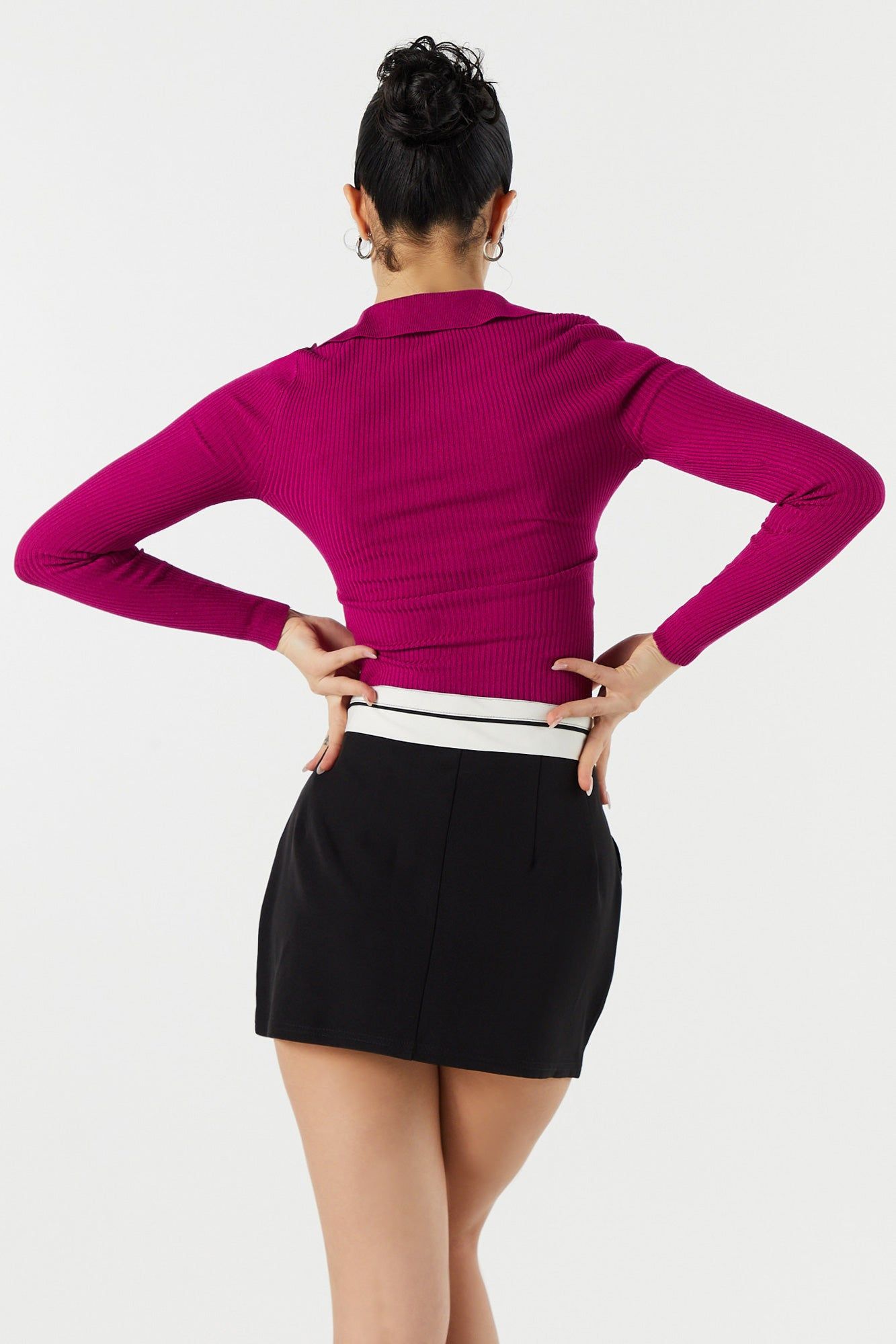 Chandail en tricot avec col sold by Urban Planet product image thumbnail 2