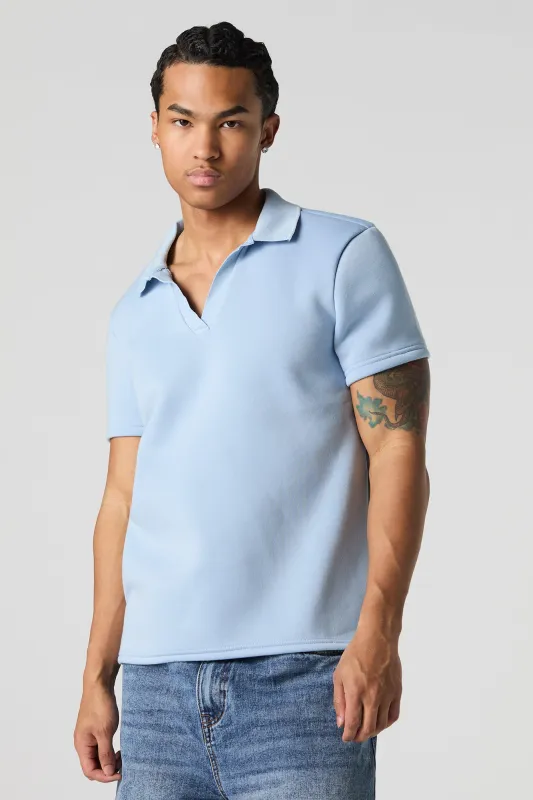 Fleece Polo Top sold by Urban Planet