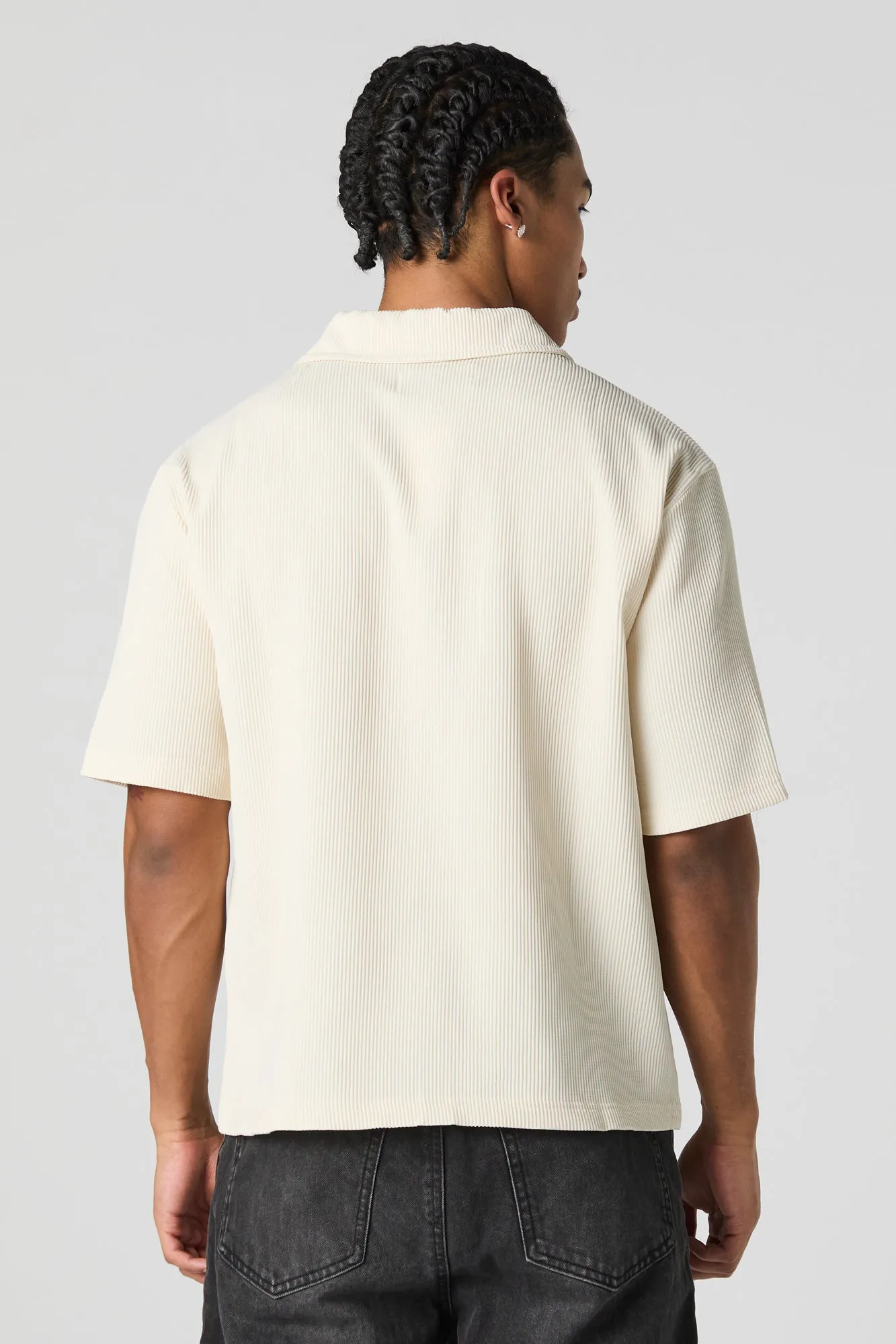 Hut carré boutonné plissé sold by Urban Planet product image thumbnail 2