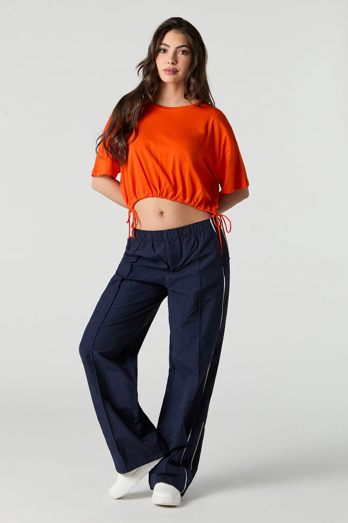 Drawstring Side Oversized T-Shirt sold by Urban Planet product image thumbnail 3