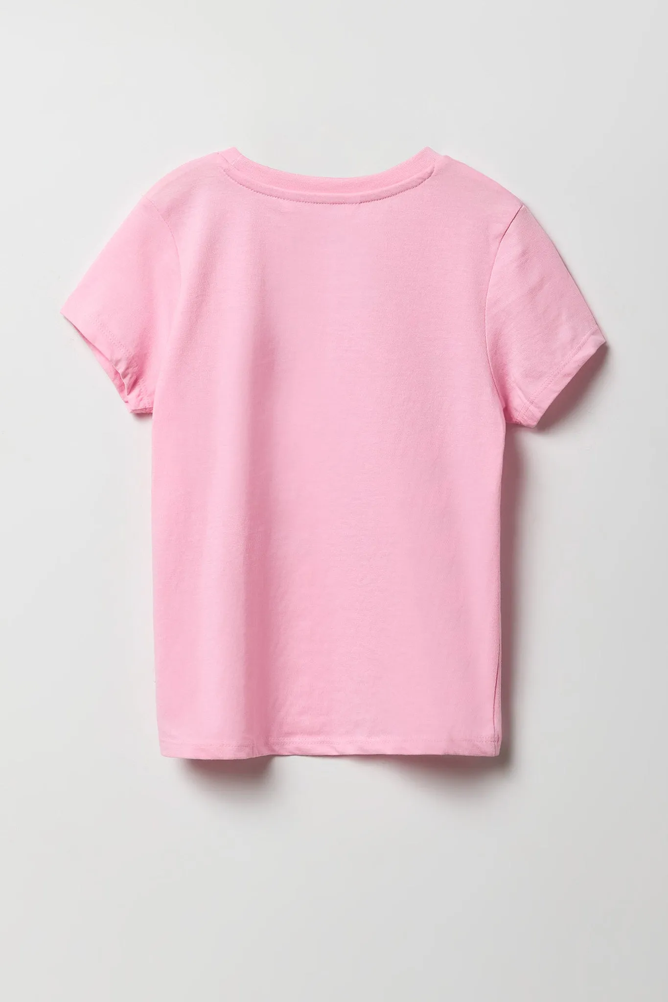 T-shirt à imprimé Angel & Stitch pour filles sold by Urban Planet product image thumbnail 2