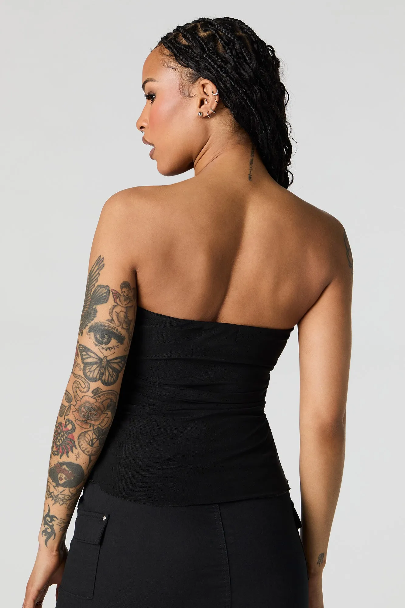 Mesh Tube Top sold by Urban Planet product image thumbnail 5