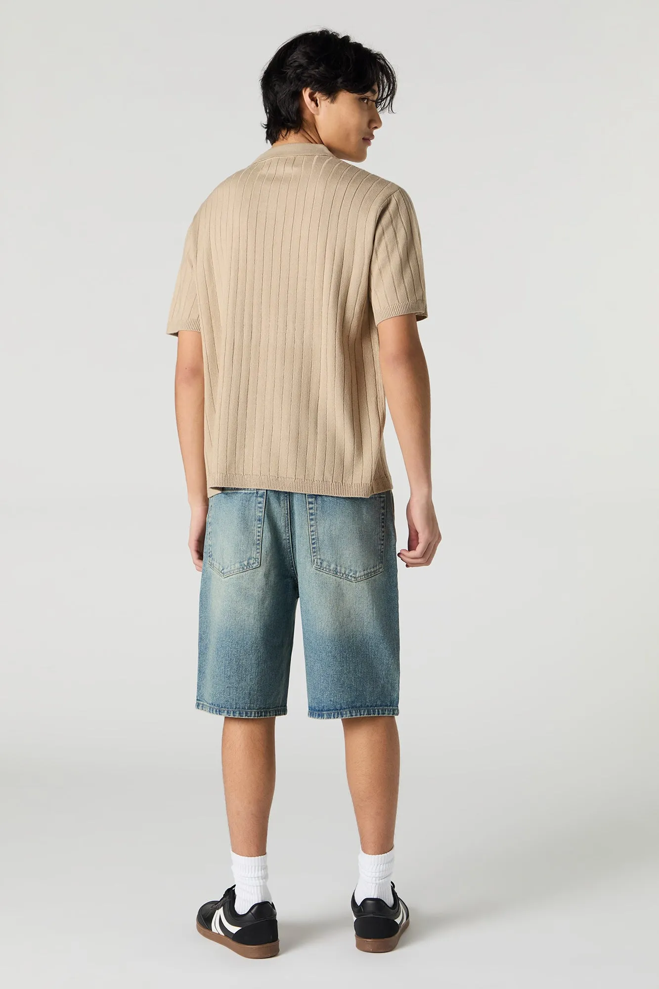 Boxy Denim Jort sold by Urban Planet product image thumbnail 3