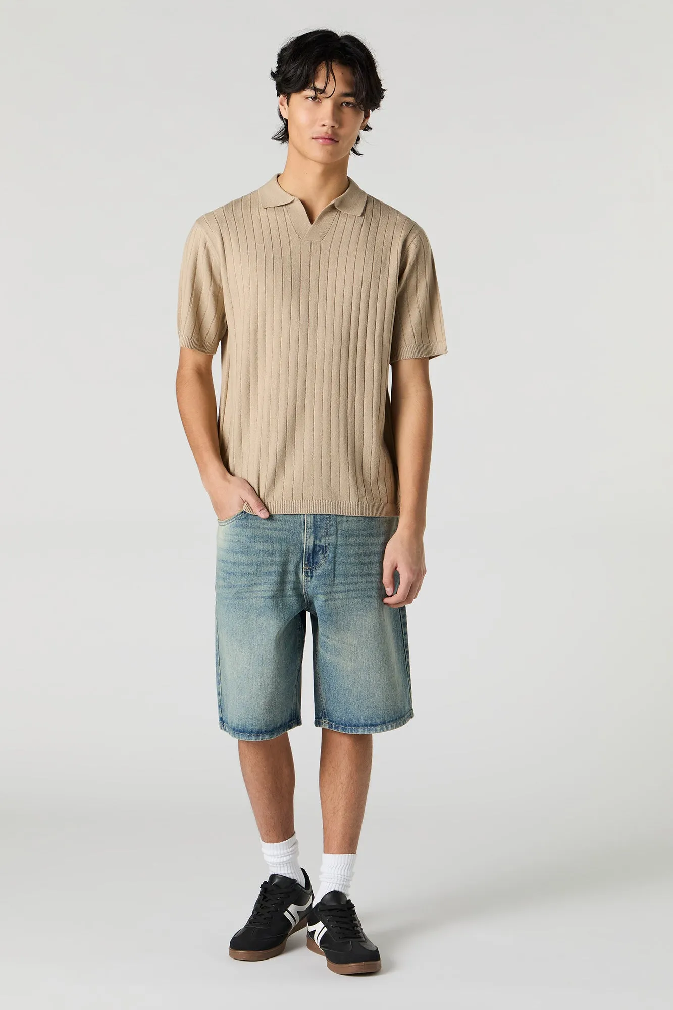 Boxy Denim Jort sold by Urban Planet product image thumbnail 2
