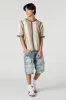 Multi Pocket Slim Cargo Jort sold by Urban Planet