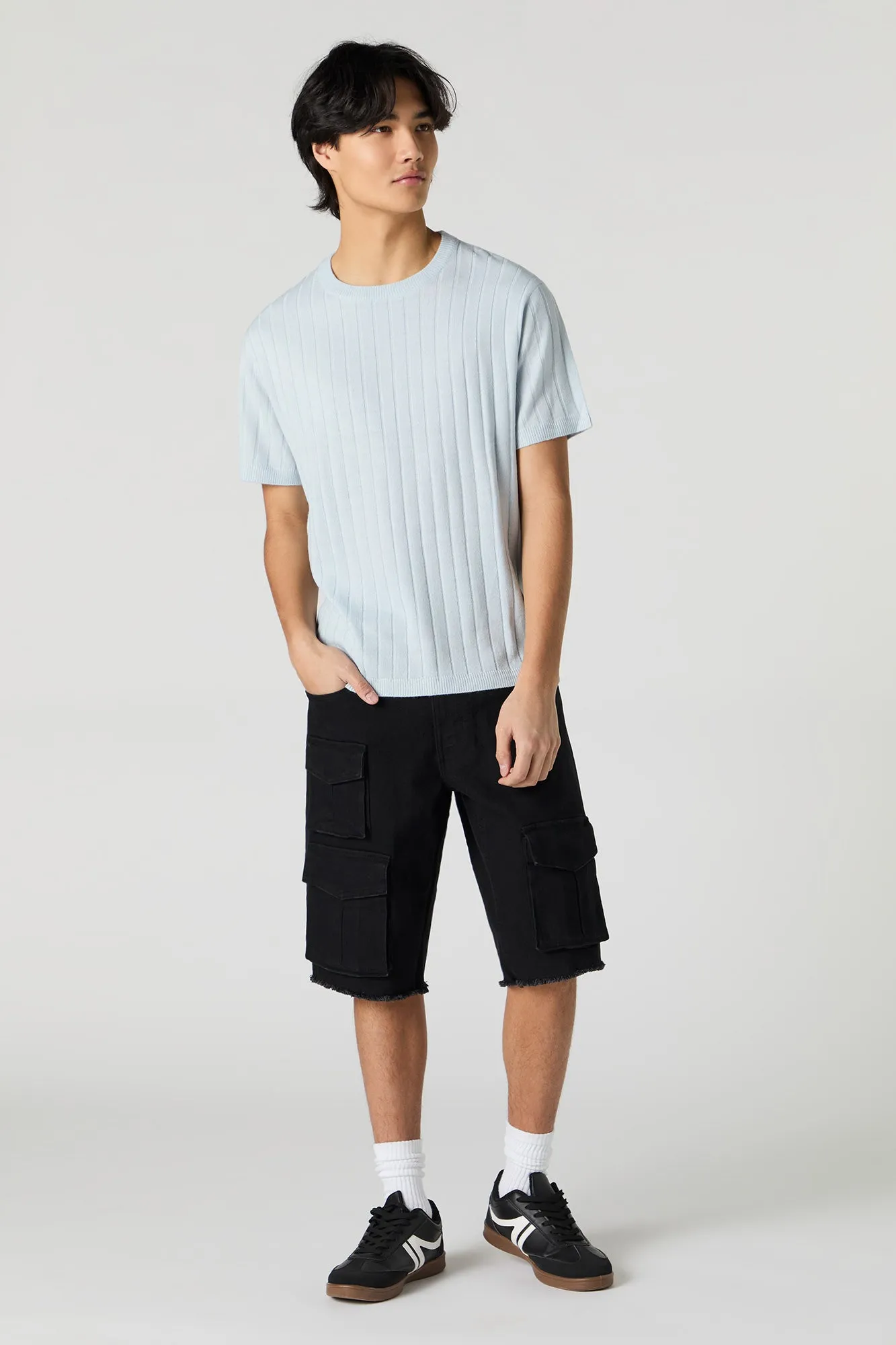 Multi Pocket Slim Cargo Jort sold by Urban Planet product image thumbnail 5