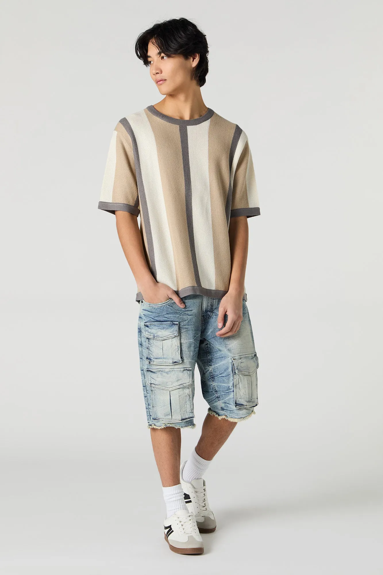 Jort cargo mince avec poches multiples sold by Urban Planet product image thumbnail 2