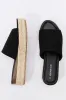 Sandales plateforme avec semelles en corde sold by Urban Planet