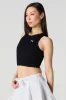 Embroidered Knit Cropped Tank sold by Urban Planet