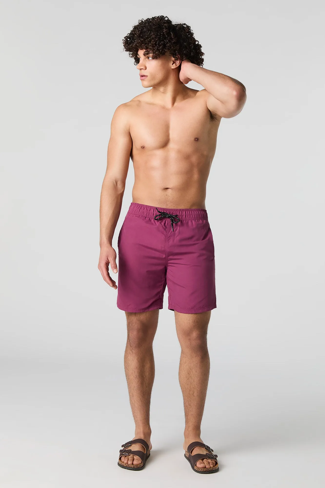 Solid Swim Short sold by Urban Planet product image thumbnail 2