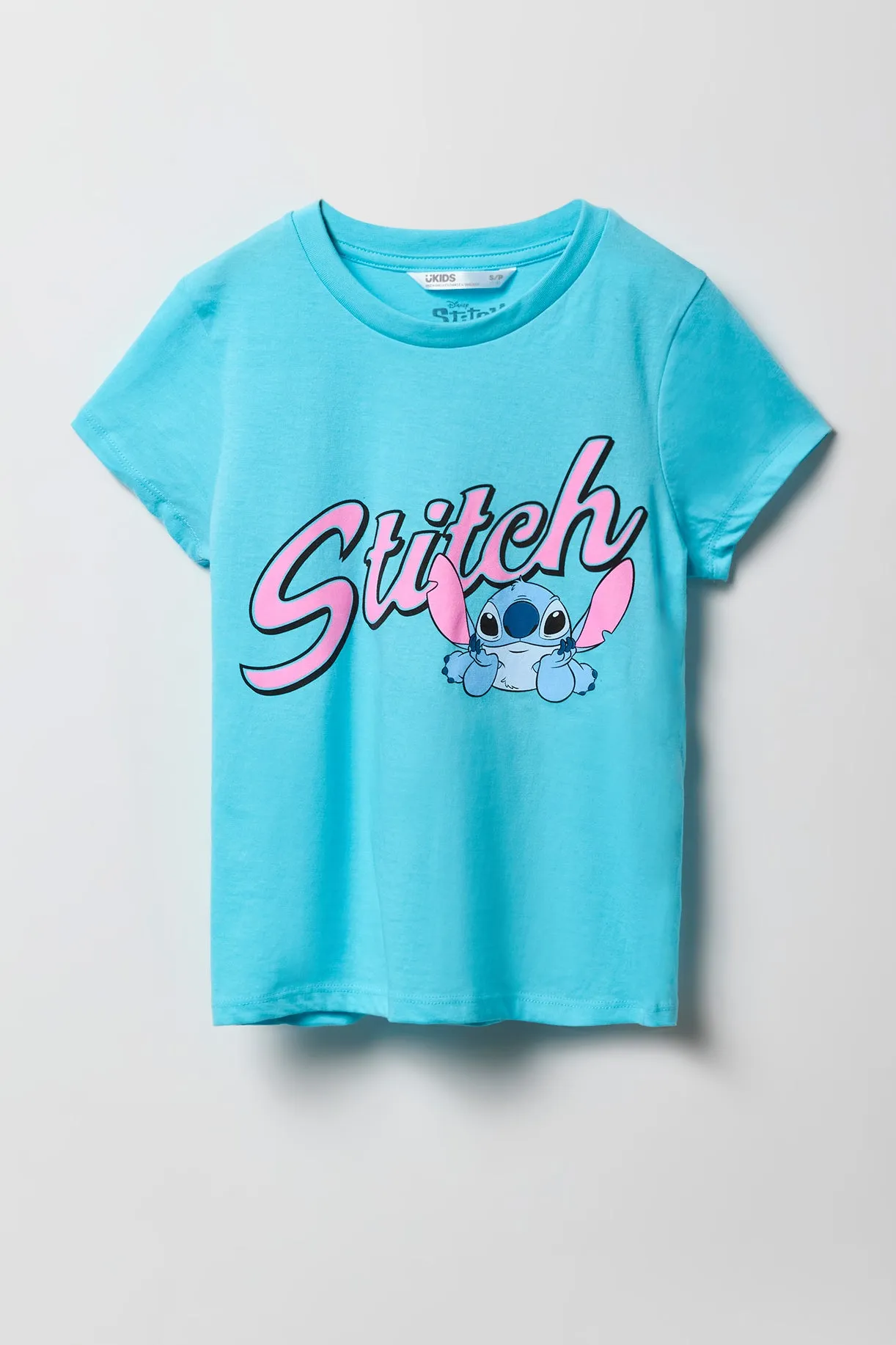Girls Stitch Graphic T-Shirt sold by Urban Planet