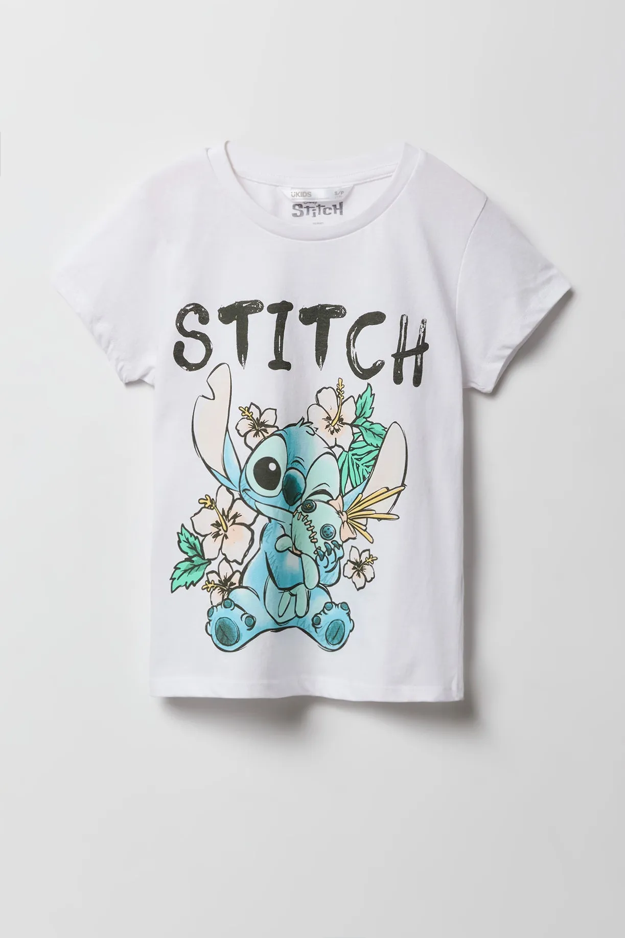 T-shirt à imprimé Stitch pour fille sold by Urban Planet product image thumbnail 3