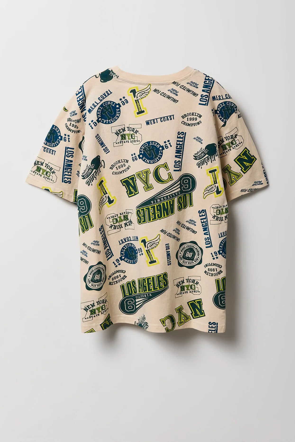 Boys Championship Print T-Shirt sold by Urban Planet product image thumbnail 2