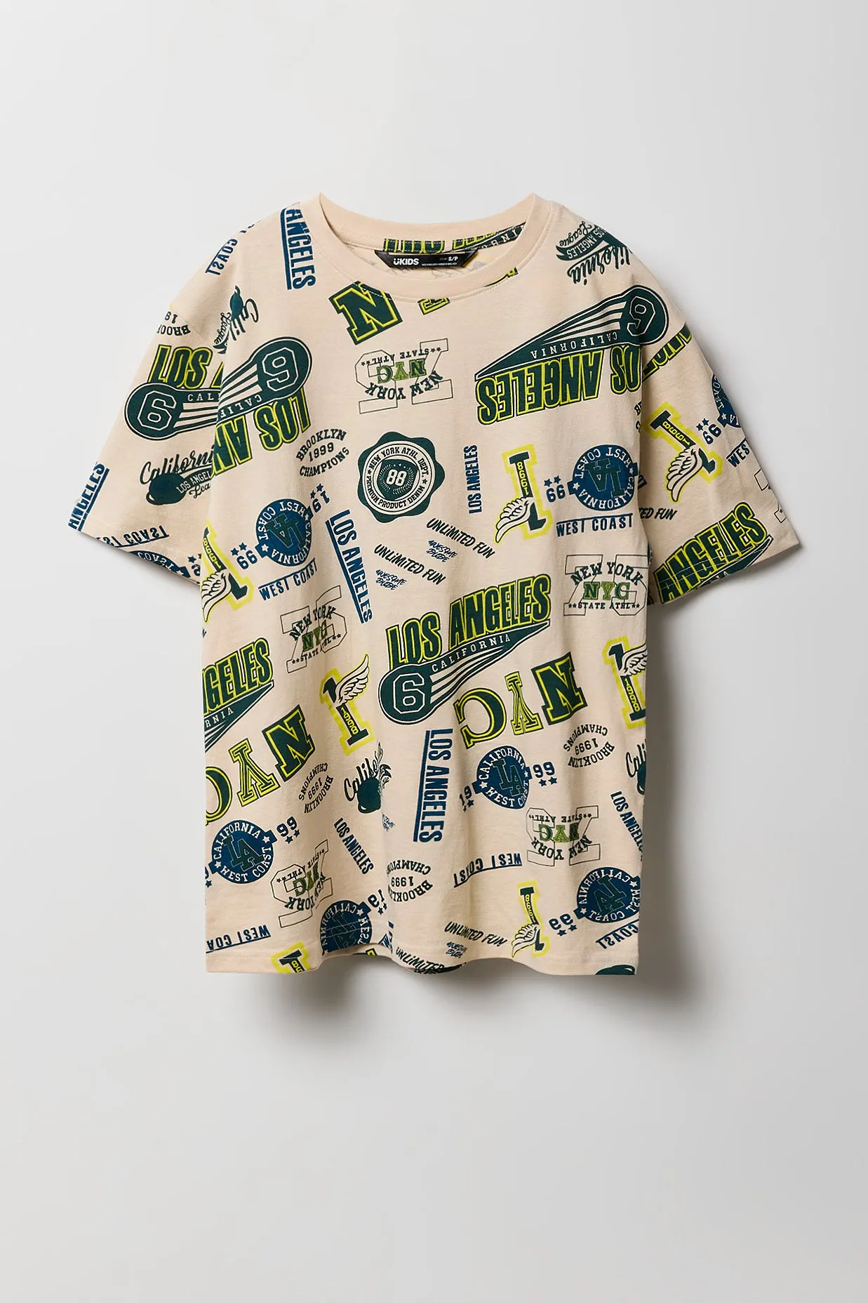 Boys Championship Print T-Shirt sold by Urban Planet