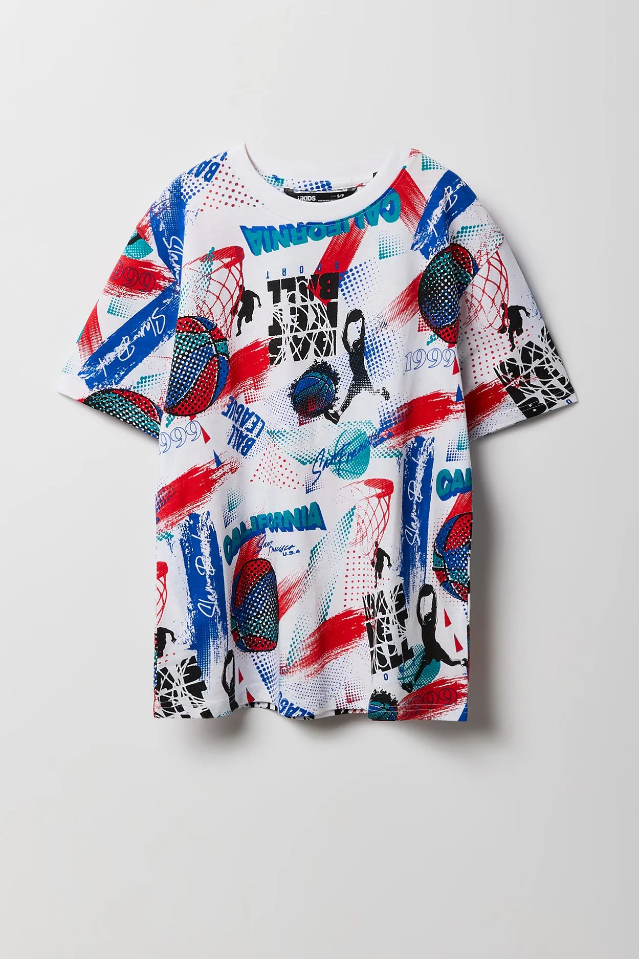 T-shirt à imprimé Basketball pour garçon sold by Urban Planet