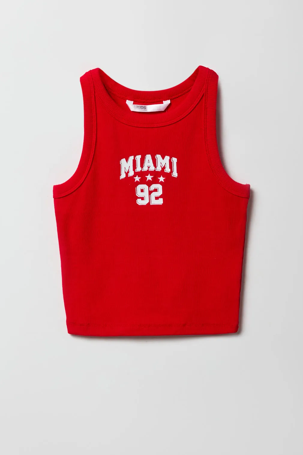 Girls Graphic Ribbed Tank sold by Urban Planet product image thumbnail 5