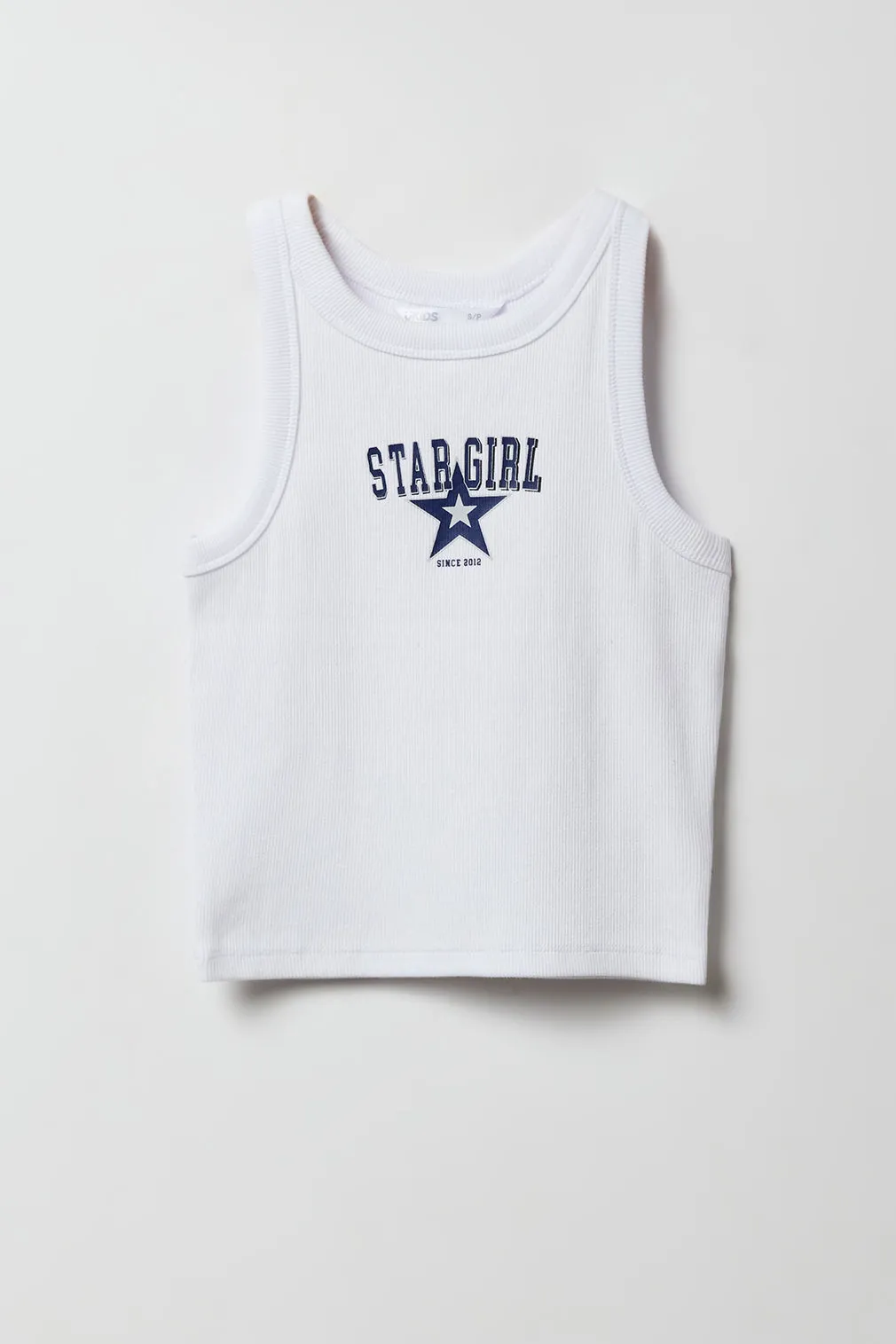 Girls Graphic Ribbed Tank sold by Urban Planet product image thumbnail 3