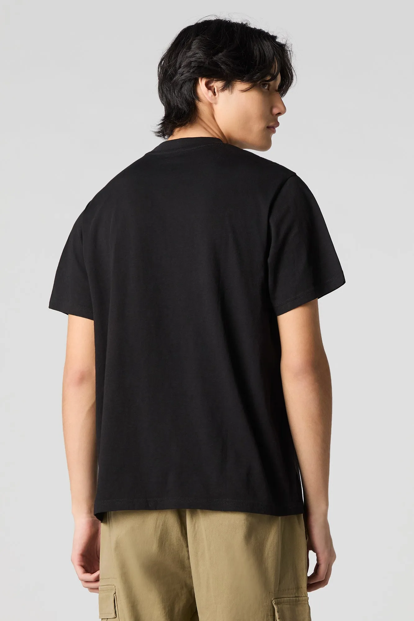 Embroidered Crewneck T-Shirt sold by Urban Planet product image thumbnail 5