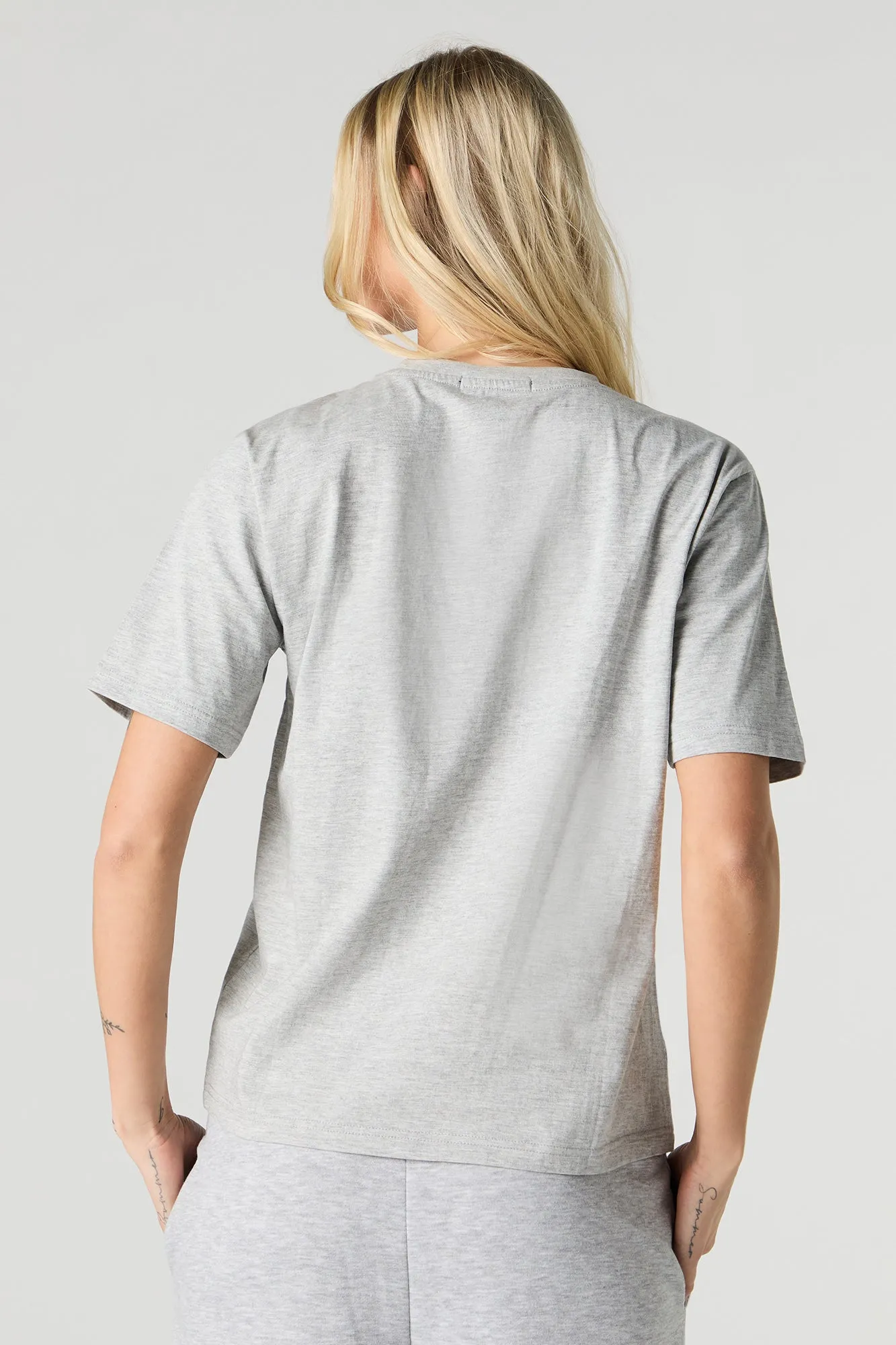 T-shirt à imprimé Sensitive avec boucle sold by Urban Planet product image thumbnail 5