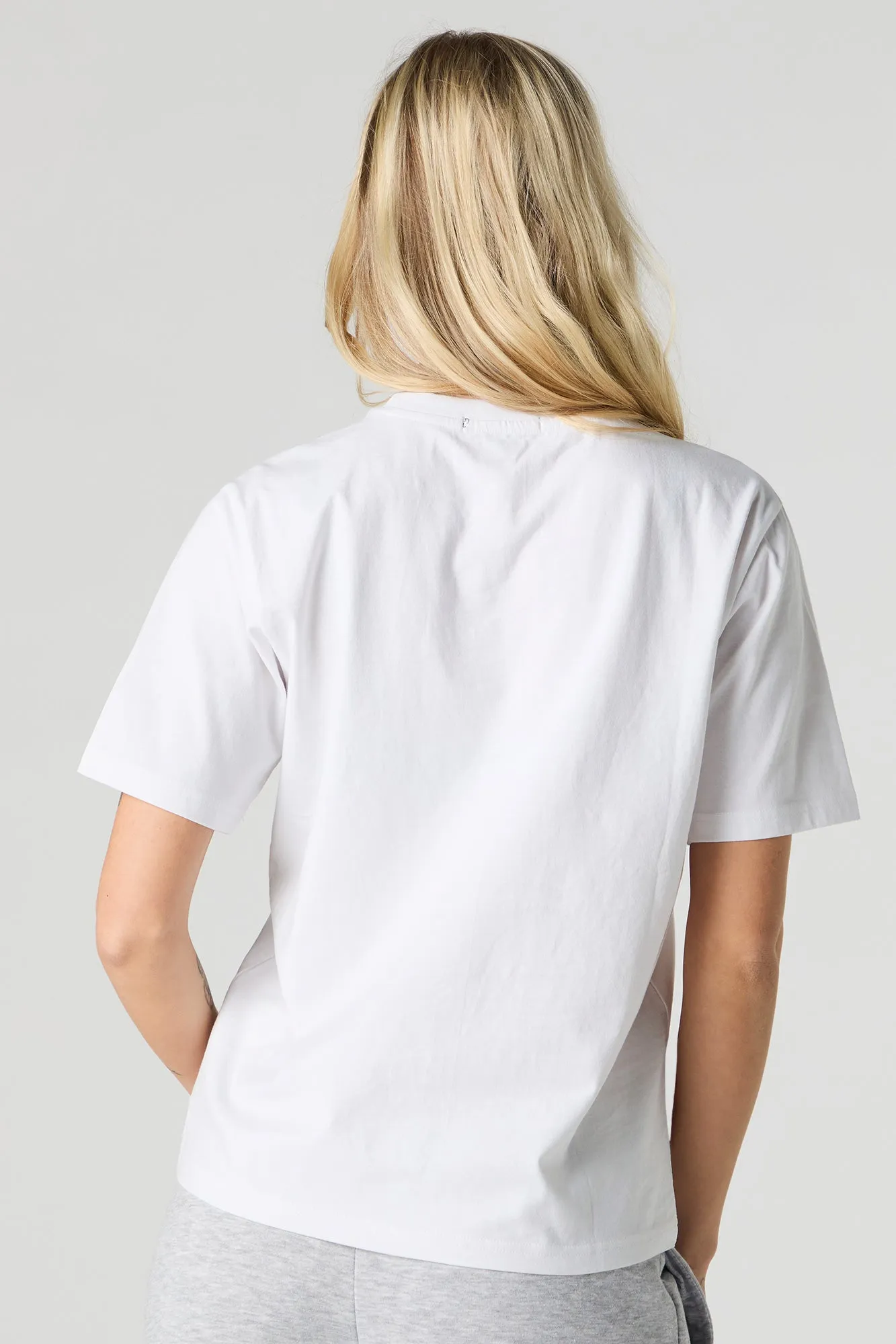 T-shirt à imprimé Sensitive avec boucle sold by Urban Planet product image thumbnail 2