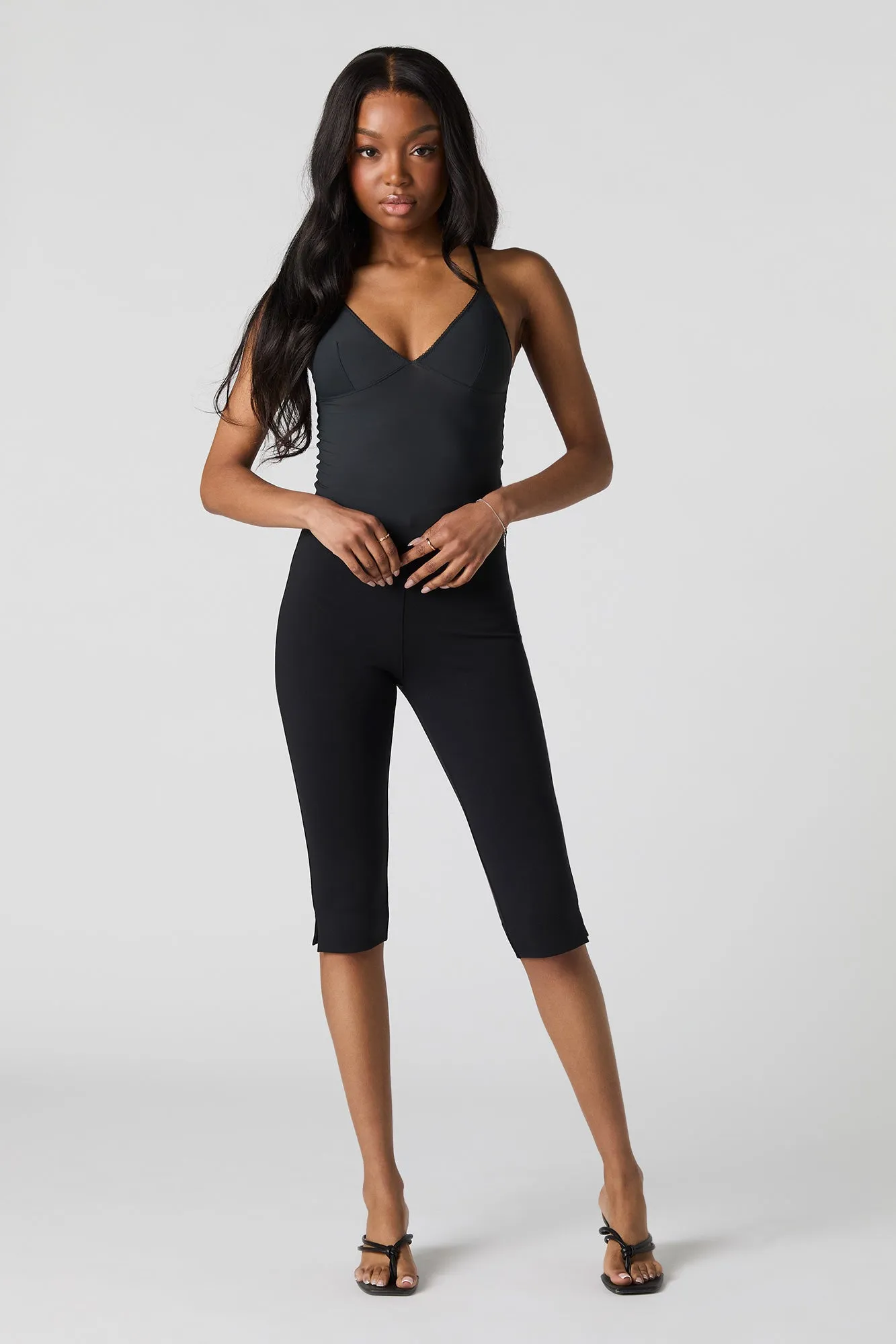 Split Hem Capri sold by Urban Planet