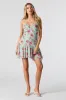 Minirobe asymétrique en chiffon fleuri sold by Urban Planet