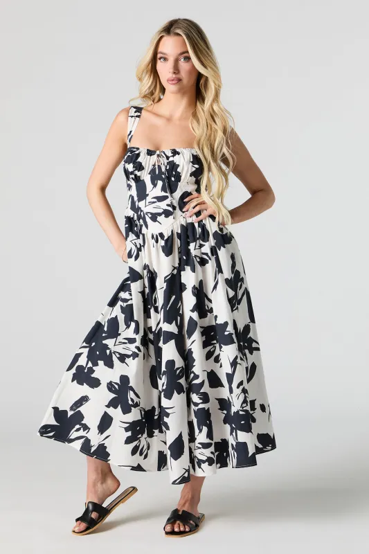 Corset A-Line Maxi Dress sold by Urban Planet