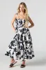 Robe trapèze corset maxi sold by Urban Planet