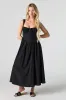 Robe trapèze corset maxi sold by Urban Planet