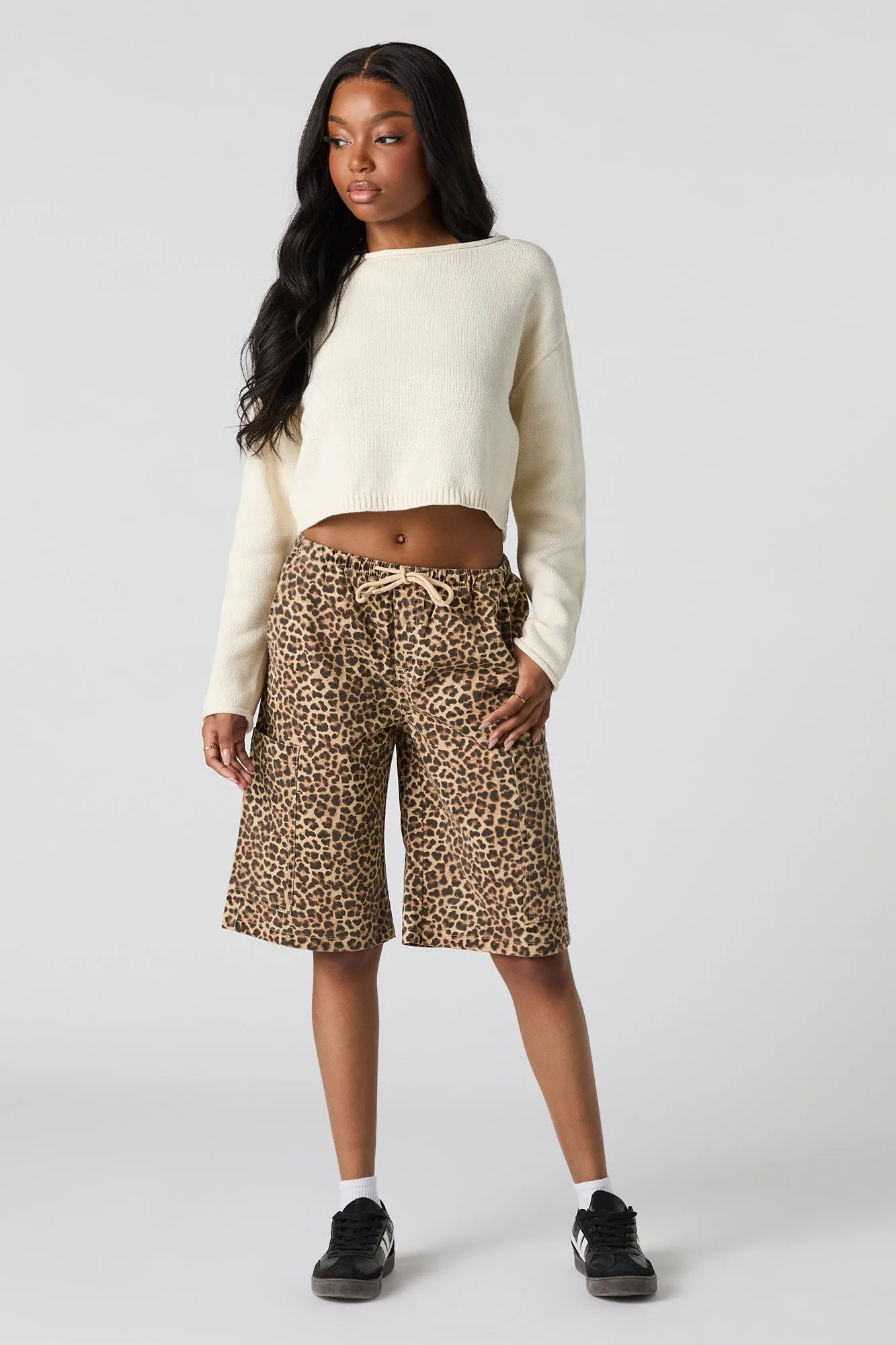 Drawstring Bermuda Cargo Short sold by Urban Planet