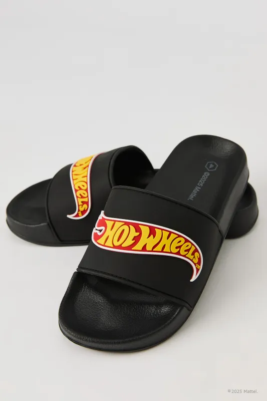 Mules à imprimé Hot Wheels™ HD pour garçon made by Urban Planet
