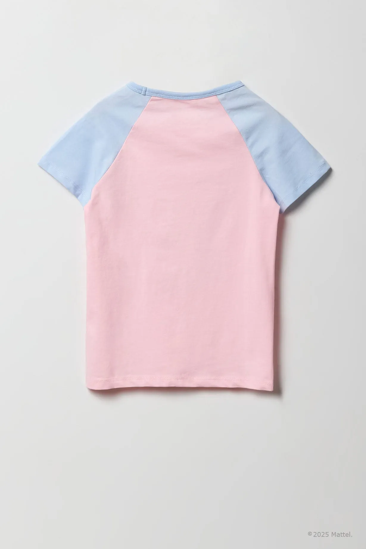 Barbie™ Girls Tennis Graphic Raglan T-Shirt sold by Urban Planet product image thumbnail 2