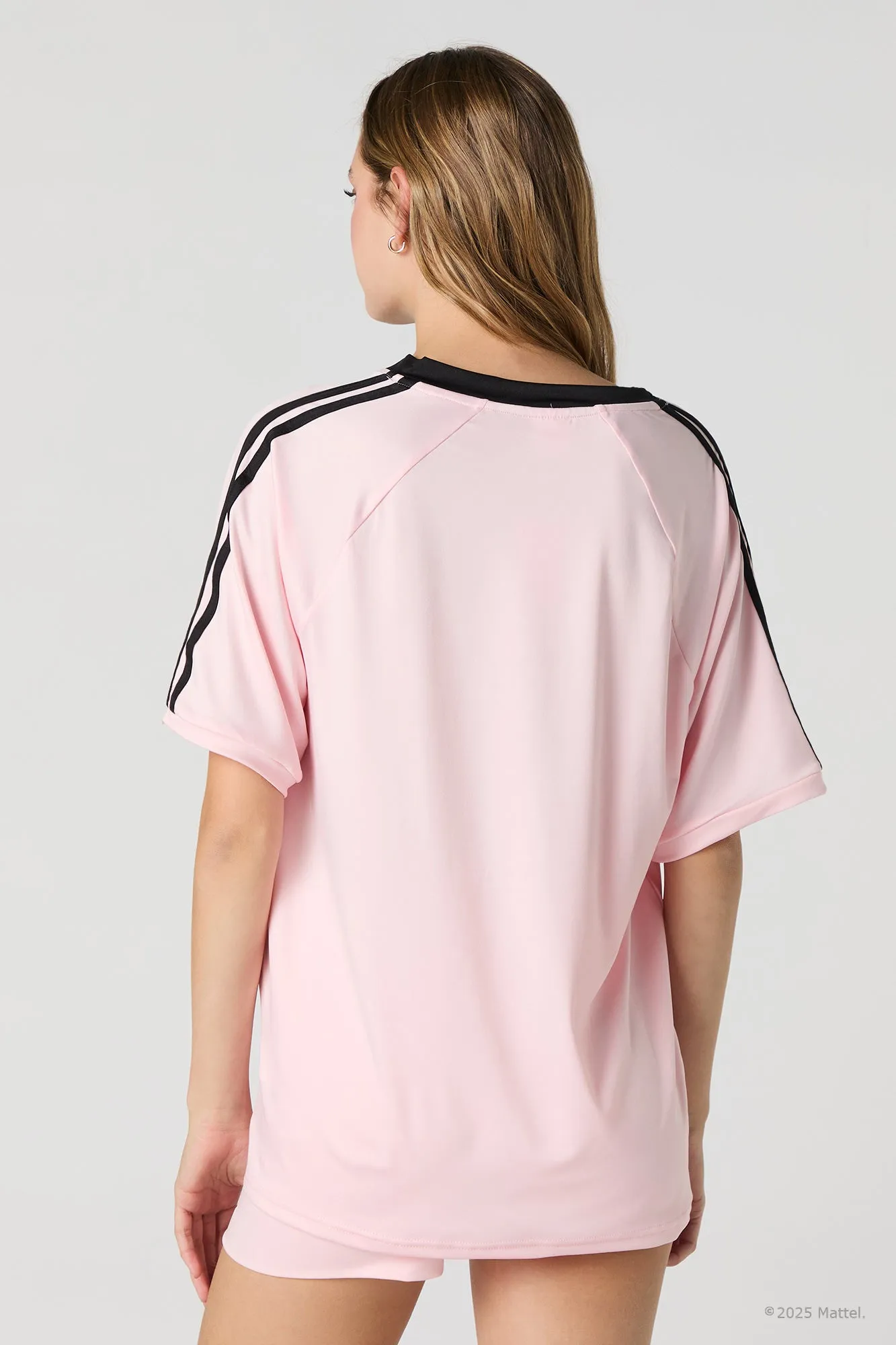 Jersey profilé à imprimé Barbie™ sold by Urban Planet product image thumbnail 2