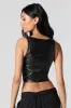 Faux Leather Corset Tank sold by Urban Planet